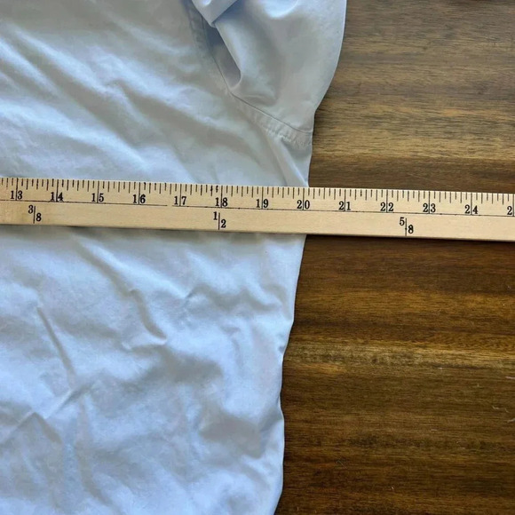 SuitSupply French Cuff Long Sleeve Button Up Dress Shirt 38/15 - Picture 5 of 7